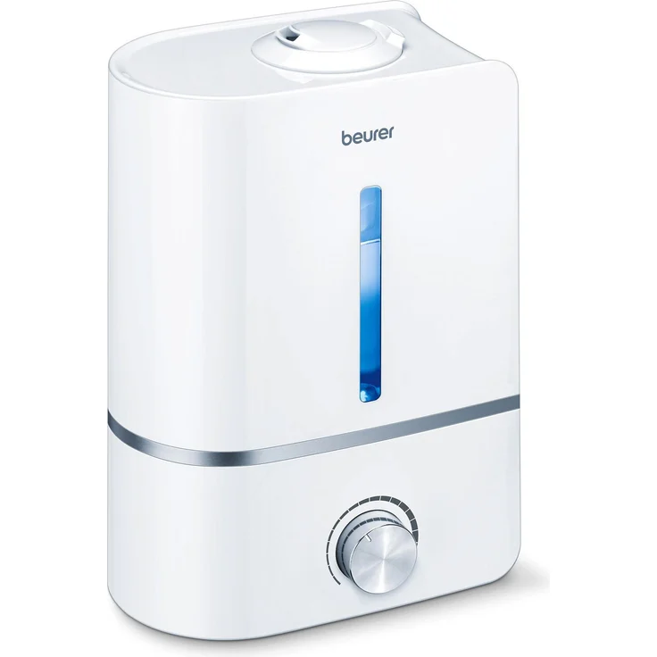 Beurer LB 45 Luftbefeuchter mit Ultraschall-Verneblung zur Raumluftbefeuchtung, mit Aromafunktion, für Räume bis 30m², leise – Bild 1