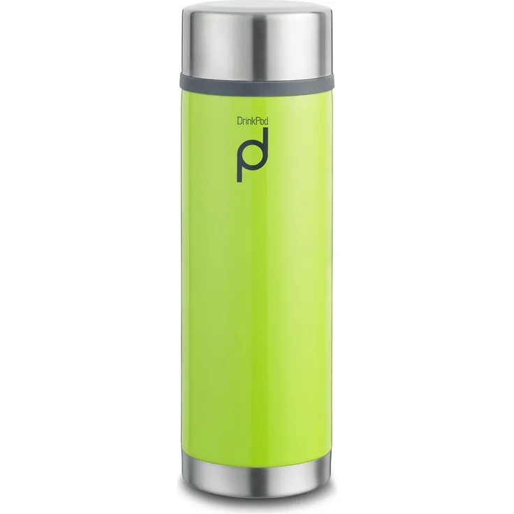Pioneer Flasks Isolierflasche, 18-10 Edelstahl, Grün, 0,35 L