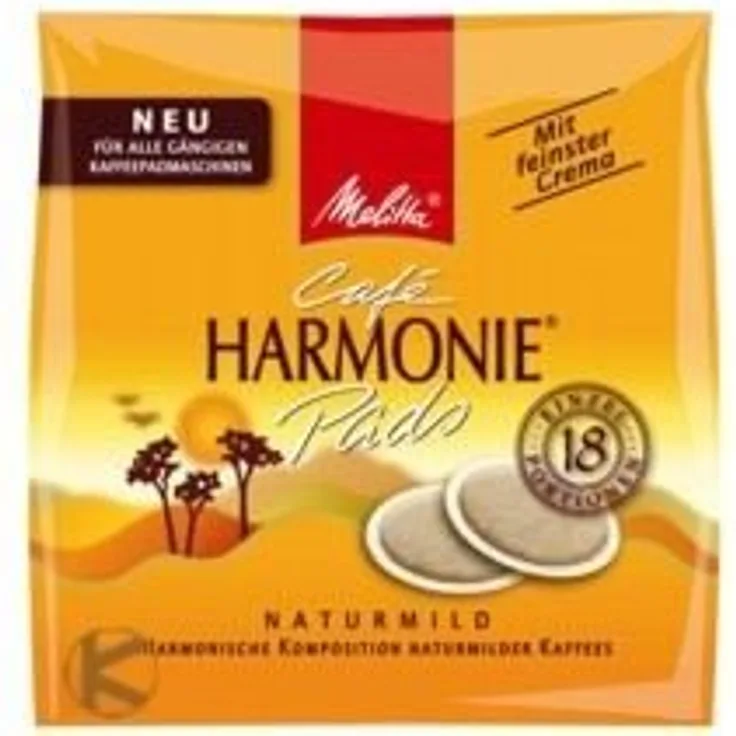 Melitta Kaffeepads rund 16ST Harmonie Cafe