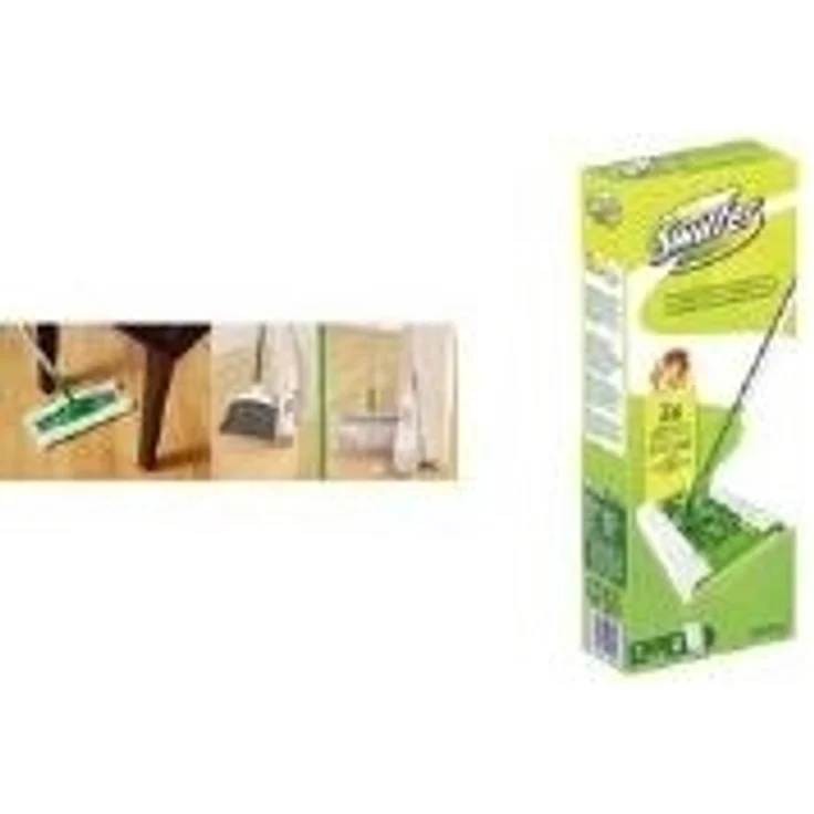 Swiffer Trockene Bodentücher Nachfüllpackung, 80 Stück, (1 x 80 Tücher) – Bild 1