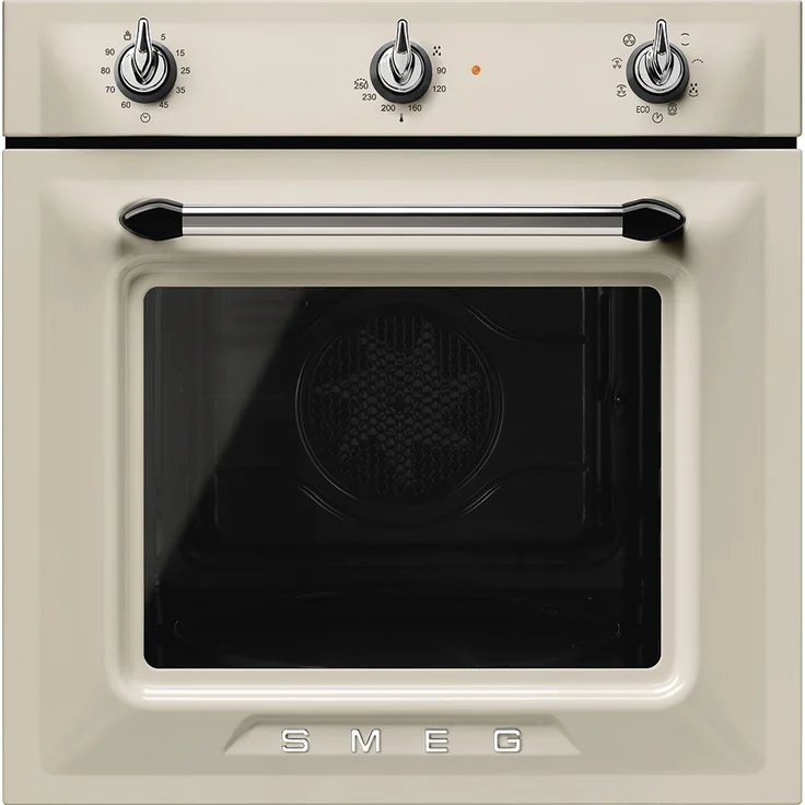 Smeg SF6905 Einbaubackofen 60 cm Victoria Design Creme – Bild 1