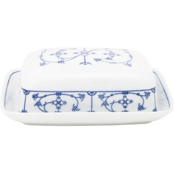 Kahla 202602A75019H Blau Saks Butterdose, eckig