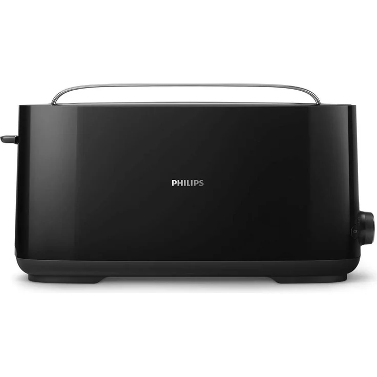 Philips HD2590-90 Gitter Broten Daily schwarz, 1 Schlitz Extra lange, Knopf Warmhalterost – Bild 1