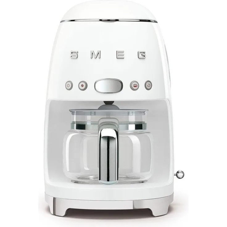 Smeg DCF02WHEU Filterkaffeemaschine, 1,4 l, weiß
