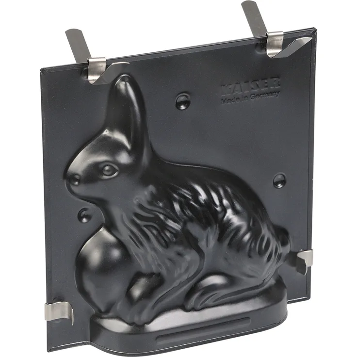 Kaiser 658919 Hasenform, Osterbäckerei, antihaftbeschichtet, 0,5 l, mit Rezept