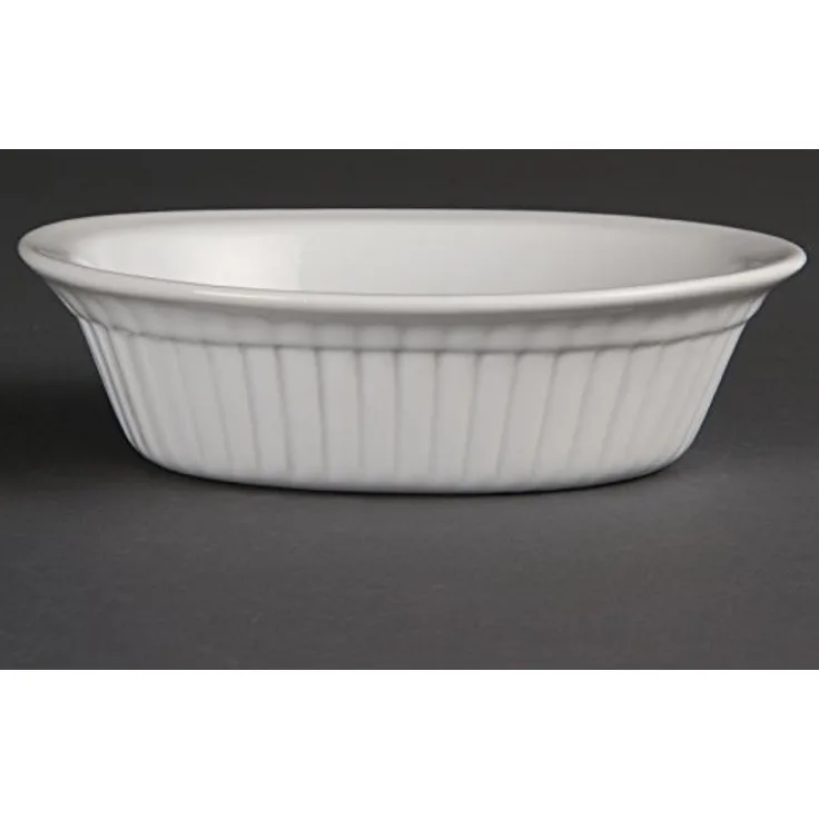 Olympia C110 Ovale Auflaufform, 46 mm H x 170 mm B x 133 mm D (6 Stück)