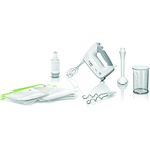 Bosch Handrührer MFQ364V0, ErgoMixx mit Vakuumierfunktion, 450 W, weiß