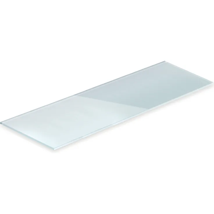 Naber 8051042 Cubo Glasplatte, Regalsystem, für 900er Breite, 862 x 262 mm (B x T)