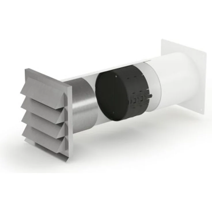 E-Jal 150 Mauerkasten inkl. THERMOBOX, weiß, Edelstahl