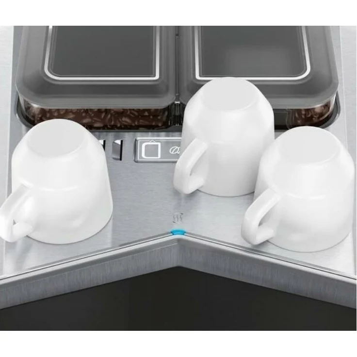 Siemens TI957FX5DE EQ.9 PLUS Connect s700 Kaffeevollautomat mit integriertem Mahlwerk, 19 bar Pumpendruck, Tassenwärmer, schwarz – Bild 2