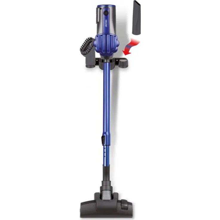 37399 MPM 2in1 Staubsauger MOD-34 Blau beutellos - 3-stufiges Luftfiltersystem