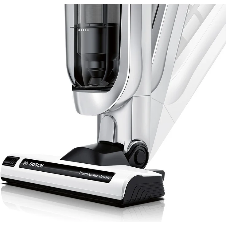 Bosch BCH6L2560 Athlet Handstaubsauger, 60 min Akkubetrieb, Zyklon-Technologie, 3 Saugmodi, weiß  – Bild 6