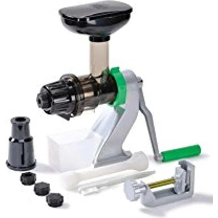 Tribest Z-Star 710 Entsafter, manuell, ohne Bisphenol A, 33,5 x 12 x 32 cm