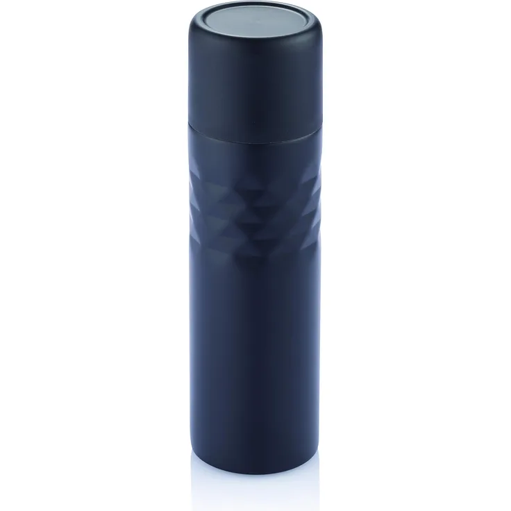 XD Design P433.201 Thermosflasche, Edelstahl, 6,9 cm, Schwarz