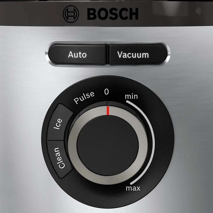 BOSCH MMBV621M VitaMaxx Vakuum-Standmixer (starke Mixleistung, Automatik-Funktion Vakuum+Mixen, Eis-Crusher, To-Go-Flasche, 1.000 Watt) silber – Bild 3