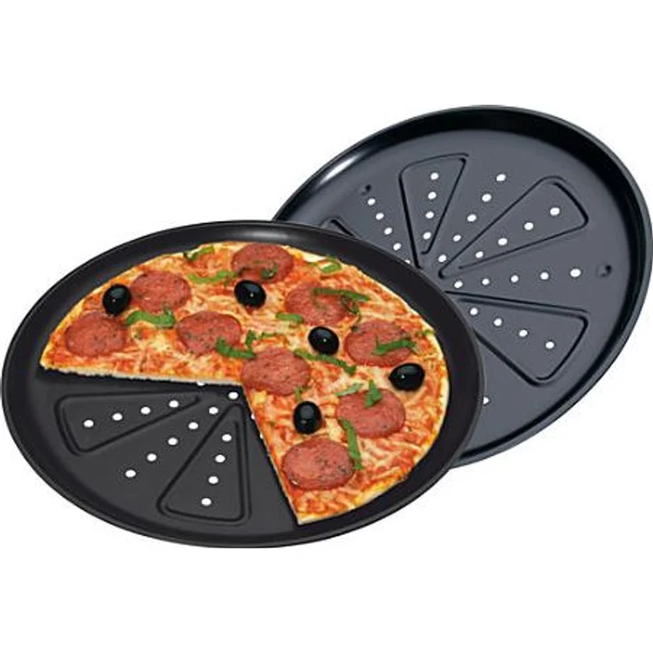 CHG 9776-46, Backofen-Backblech, Durchmesser 28 cm, temperaturbeständig bis 250° C – Bild 1
