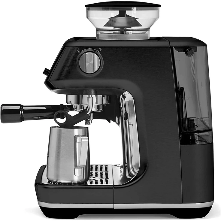 Sage SES878 the Barista Pro mit 3 Sekunden Aufheizzeit und integriertem Mahlwerk, 15 Bar, trüffelschwarz – Bild 3
