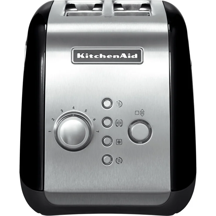 KitchenAid 5KMT221EOB Doppelschlitztoaster, 1100W, 7 Bräunungsstufen, schwarz  – Bild 2