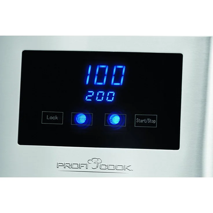 Profi Cook PC-HWS 1145 Heißwasserspender, Edelstahlgehäuse, heißes Wasser auf Knopfdruck in circa 3 Sekunden, LED-Display mit Sensor Touch-Bedienung, 2600 Watt  – Bild 3