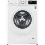 LG F14WM9EN0E, Frontlader-Waschmaschine, D, Fassungsvermögen 9 kg, Standgerät, Breite 60 cm, LED-Display, Kindersicherung