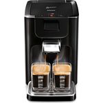 Philips HD7865-60 Senseo Quadrante Kaffeepadmaschine, Edelstahl, Schwarz