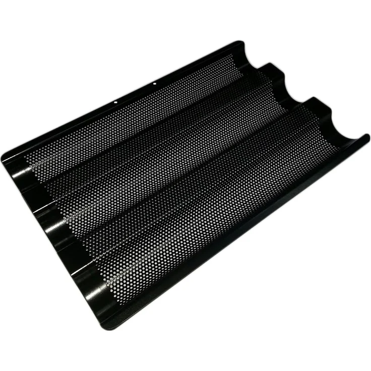 Neustanlo Baguette Backform Antihaft Backblech – Bild 1