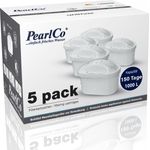 PearlCo unimax Kartuschen Pack 5 (komp. mit BRITA Maxtra Filter)