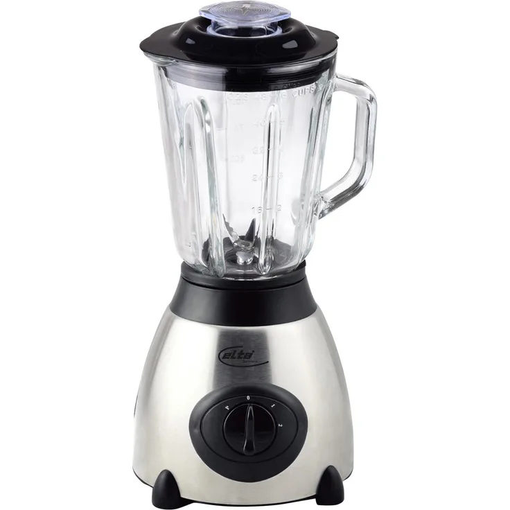Elta Glas-Mixer Glasgefäß 1,5 l Edelstahl 500 W