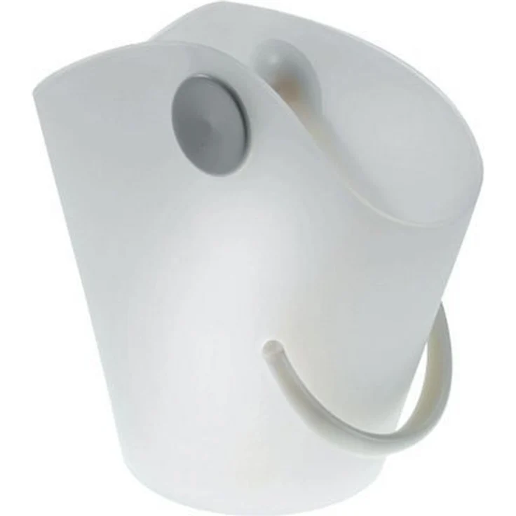 Alessi CHIRINGUITO Weinkühler, thermoplastisches Harz, eisgrau, 11 x 32 x 11 cm