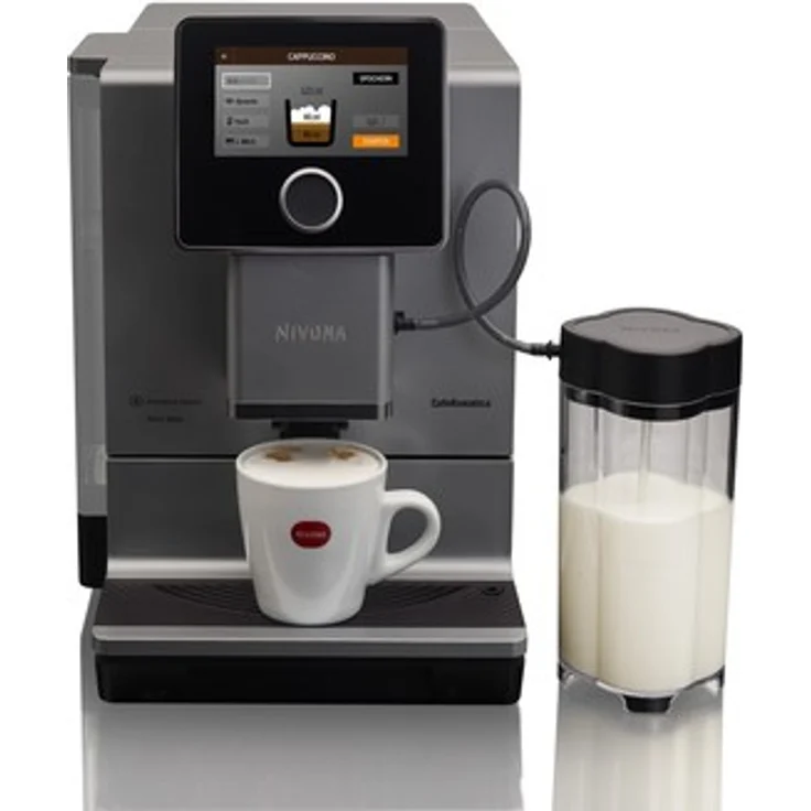 Nivona NICR CafeRomatica 970 Kaffeevollautomat, 5 Kaffeestärken, Aroma Balance System, App-Connection, Titan, mit Milchsystem und integriertem Mahlwerk – Bild 1