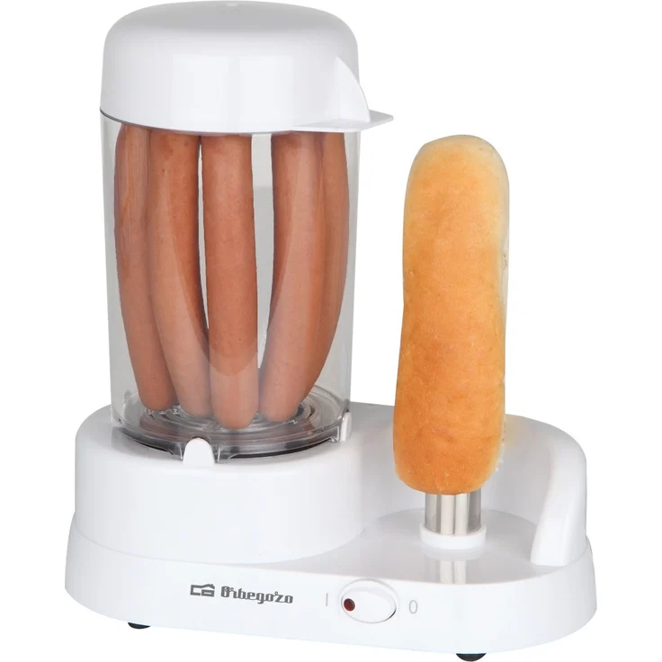 Orbegozo PR 3500 Hot-Dog-Maker, 1 bis 6 Würste