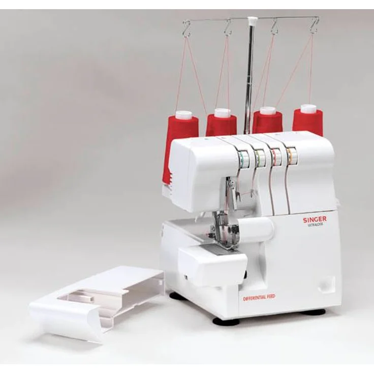 Singer 14SH 654 Overlock- NähMaschine  Differentialtransport bewegliches Obermesser  – Bild 10