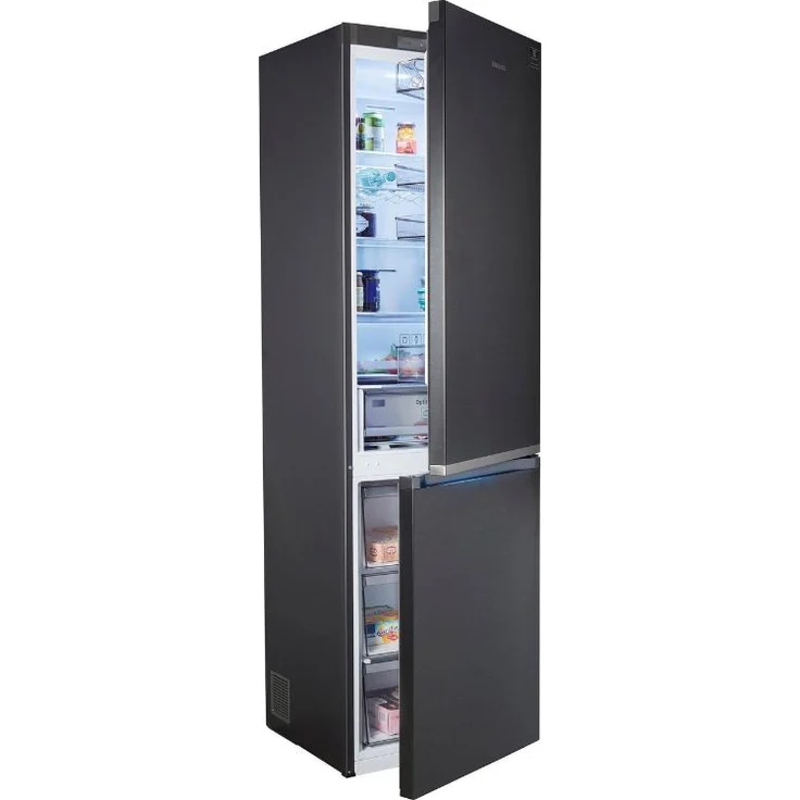 Samsung RL36R8739B1 Kühl-Gefrierkombination, freistehend, schwarz, NoFrost, LED, Breite 59.5 cm, Energieklasse D – Bild 1