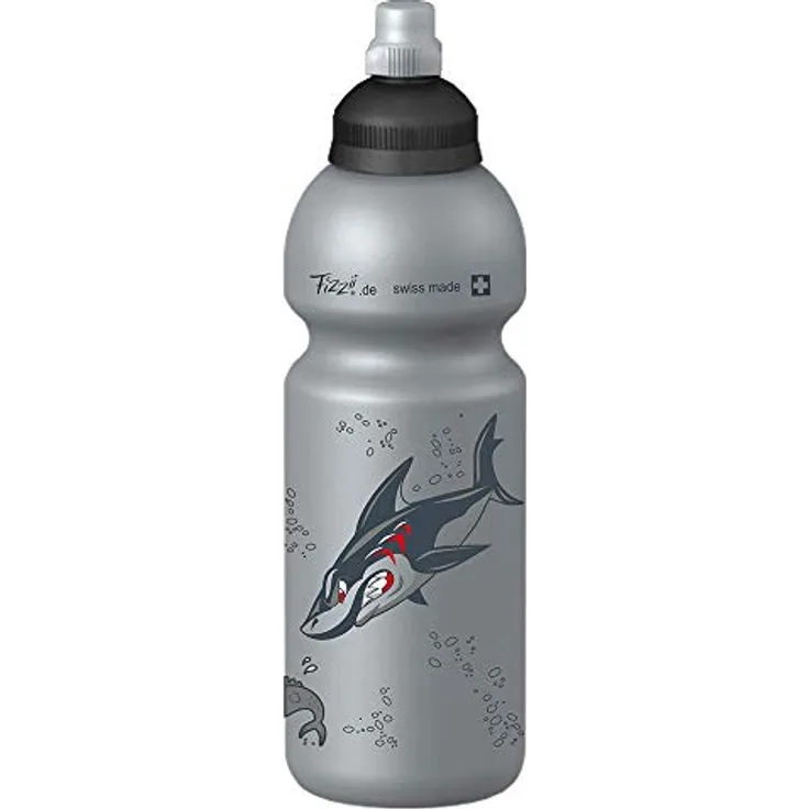 Fizzii Trinkflasche Hai 600 ml. auslaufsicher