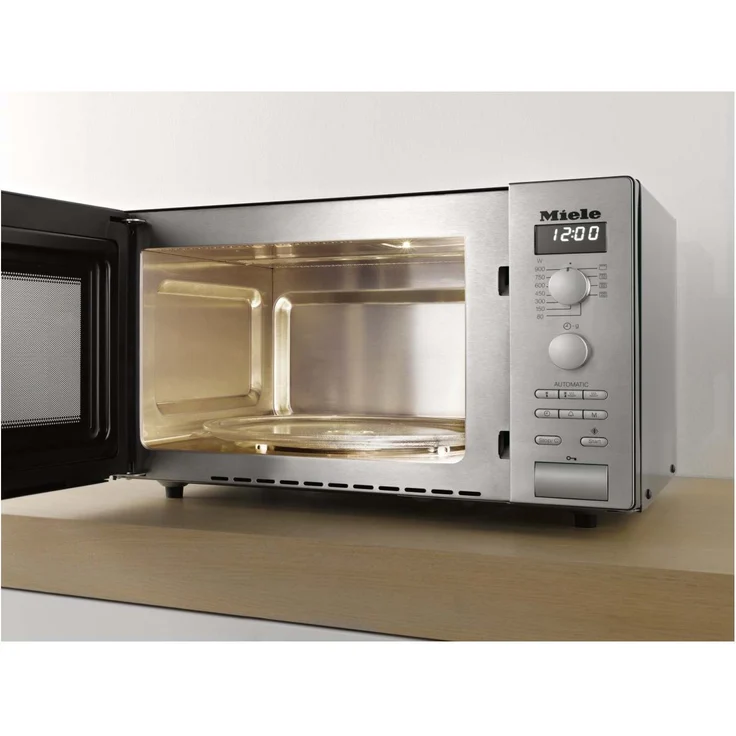 Miele M6012SC D Mikrowelle mit Grill, Standgerät, 900 Watt, 26 Liter Garraum, LED-Beleuchtung, edelstahl – Bild 3