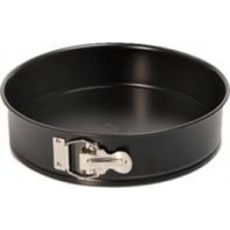 Kaiser Classic Springform, mit Flachboden, Ø 28 cm, runde Backform, auslaufsicher, antihaftbeschichtet, schwarz