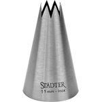 Städter Spritztülle, Edelstahl, Silber, 11 mm