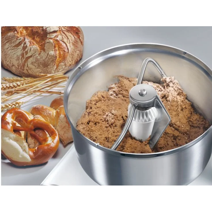 Bosch MUM6N21 Universal Plus Küchenmaschine, 1000W, 6,2L Edelstahlschüssel, 4 Geschwindigkeiten, silber, Serie: MUM6  – Bild 7
