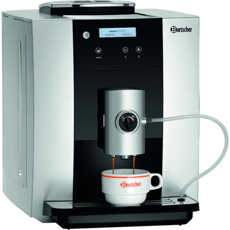 Bartscher Easy Black 250 Kaffeevollautomat, 1,8 l Wassertank, 250 g Bohnenbehälter