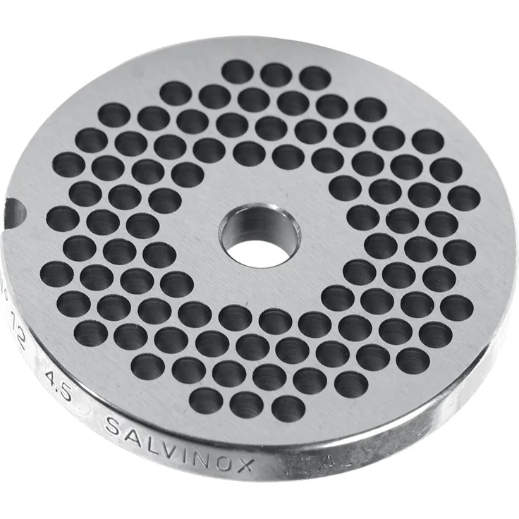 HENDI Sieb, für HENDI Fleischwolf 282199, Lochdurchmesser ø8mm, Geschirrspülmaschinengeeignet, ø70mm, Edelstahl