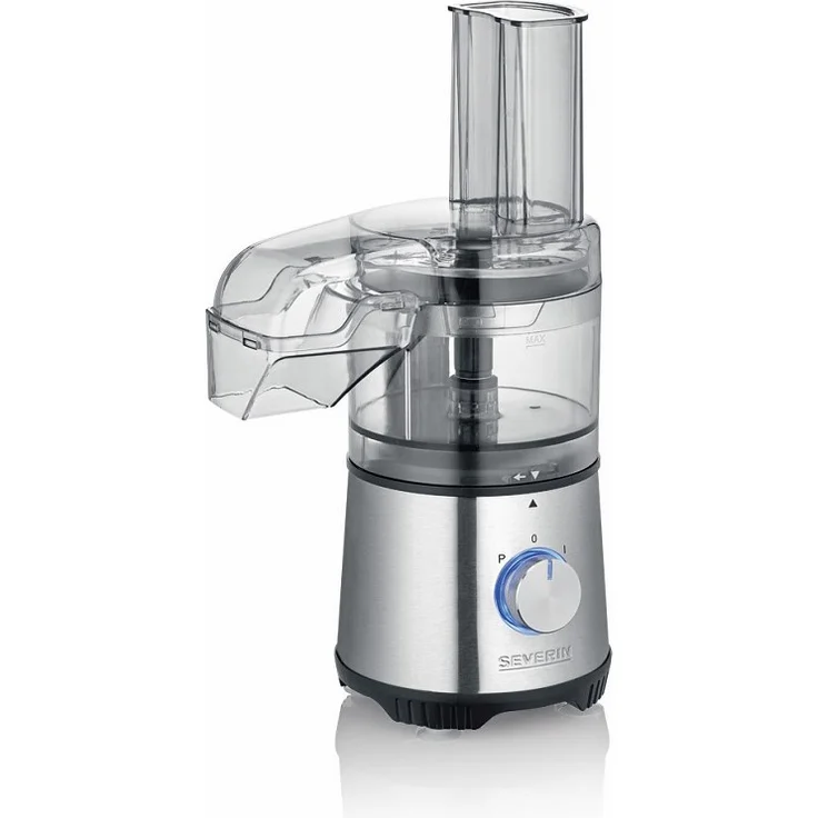 SEVERIN KM 3865 Multizerkleinerer (400 W, mit Multi-Emulgierscheibe) Silber-schwarz – Bild 1
