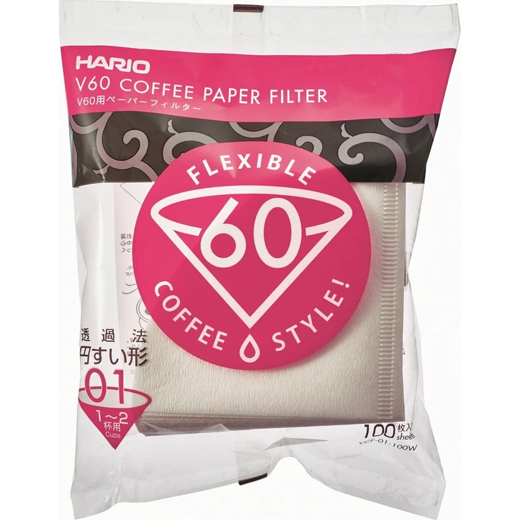 Hario V60 Kaffee filter , Weiß – Bild 1