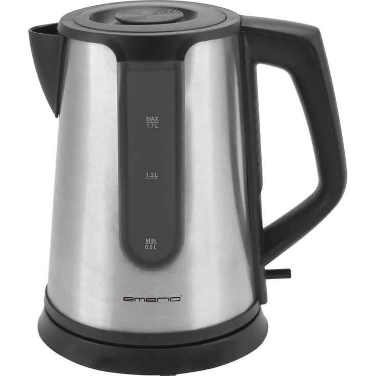 Emerio Wasserkocher, 1.7L, Edelstahl, Cool Wall, 2200W