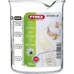 Pyrex 255040 Kitchen Lab Messbecher, 0,25 L