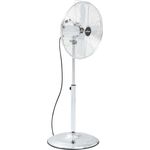 vidaXL Standventilator 3 Geschwindigkeitsstufen 40 cm Chrom