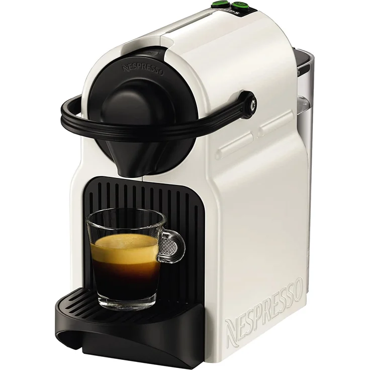 Krups XN1001 Nespresso Inissia Kaffeekapselmaschine, 19 Bar, Weiß – Bild 1