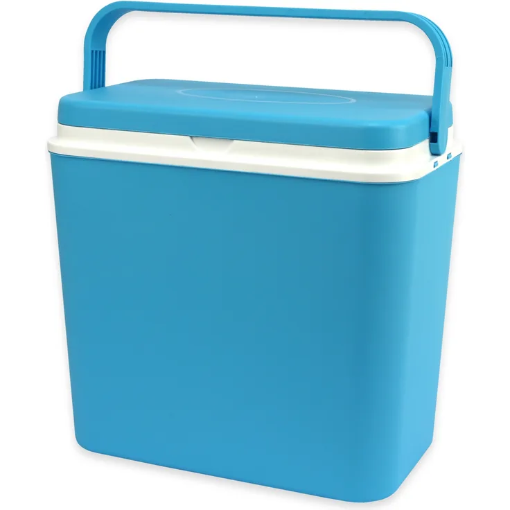 NABO Big Fresh thermoelektrische Kühlbox 24L, 39x25x38 cm, blau, weiß