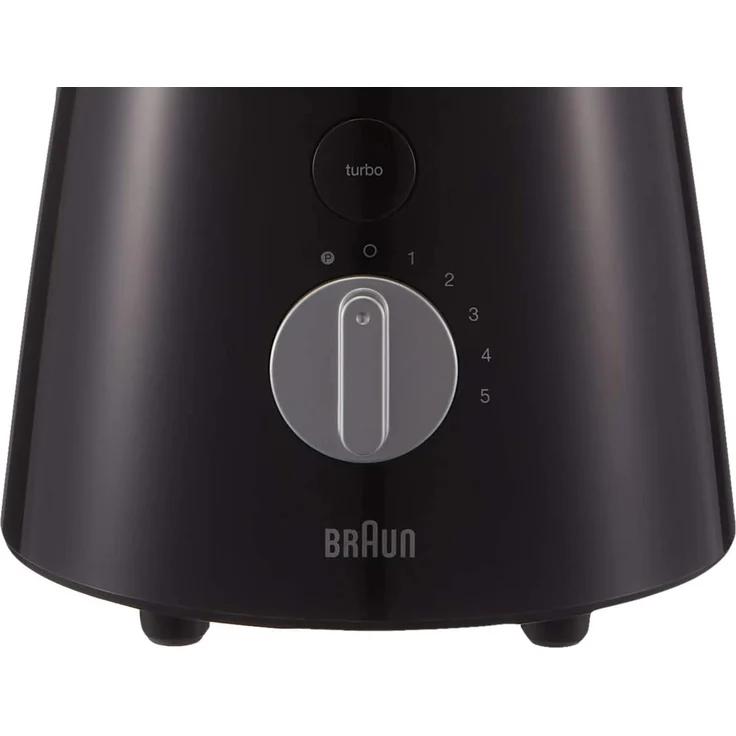 Braun TributeCollection JB 3060 Standmixer, 800 W, 24.500 U-min, 1,75 l ThermoResist Glas Mixbehälter, schwarz – Bild 4