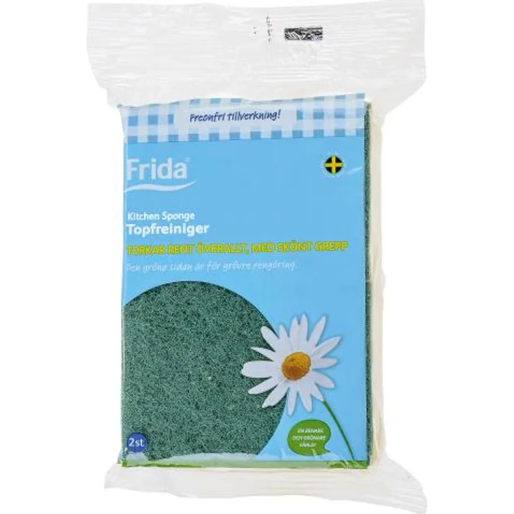 FRIDA FRIDA Topfreiniger gelb, grün 2er