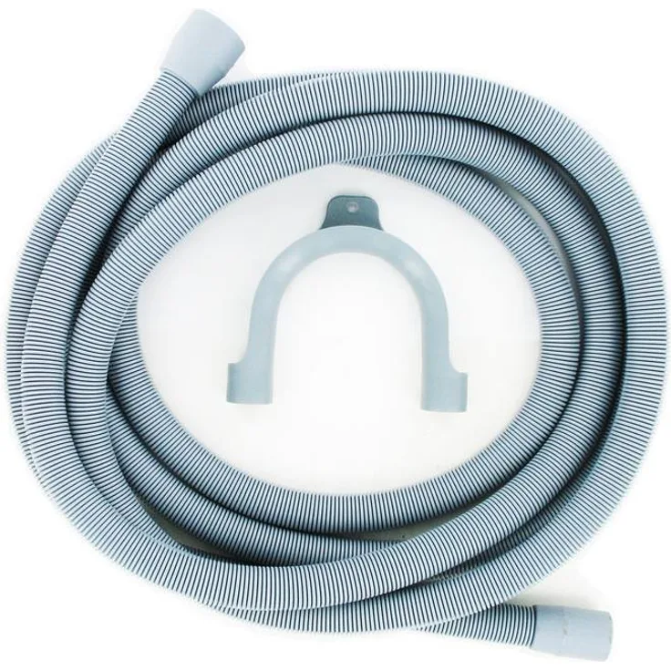 EUROPART Ablaufhahn Schlauch und Haken, 4 m Länge, 29 mm und 22 mm Passende